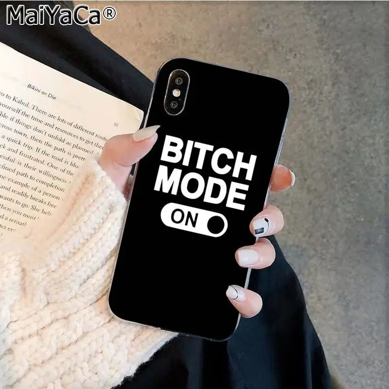 MaiYaCa я не всегда сука Bonjour суки Силиконовый ТПУ чехол для телефона Apple iphone 11 pro 8 7 66S Plus X XS MAX 5s SE XR