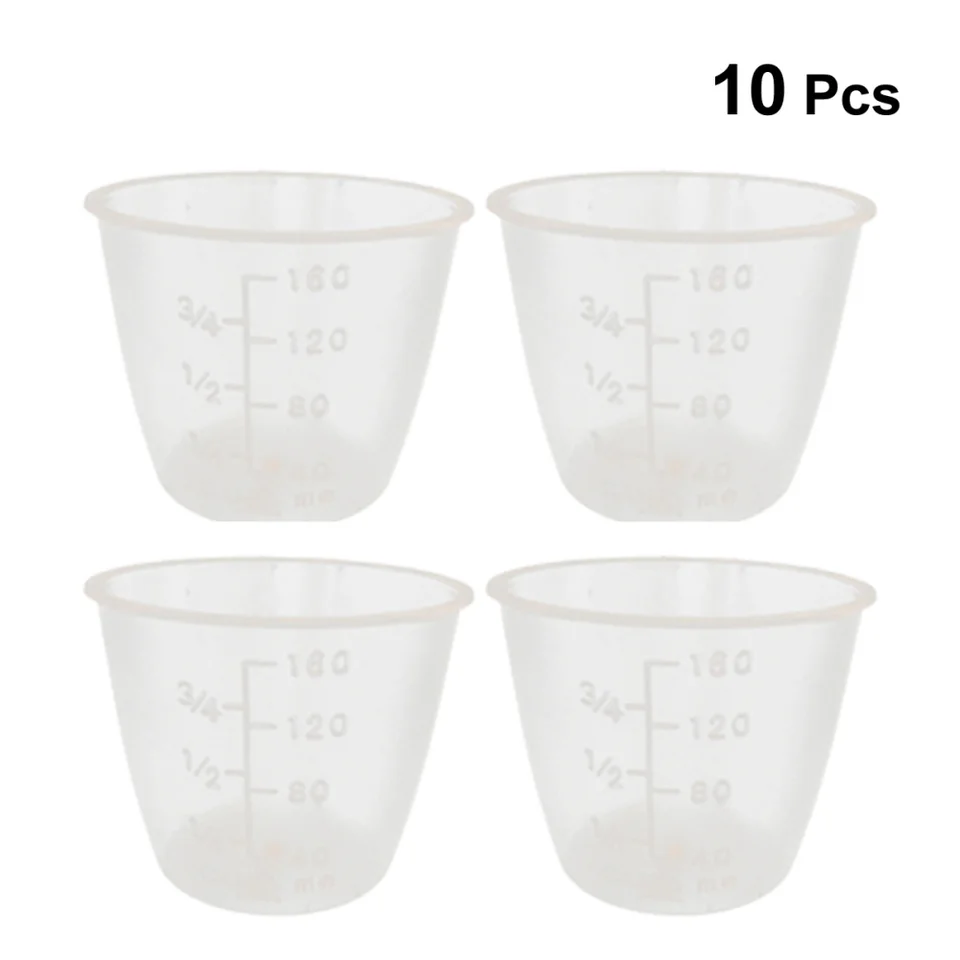 Milisten 5-Piece Plastic Measuring Cup Set - 160ml Rice Cooker Scale Cups For Flour & Dry Ingredients - View #8