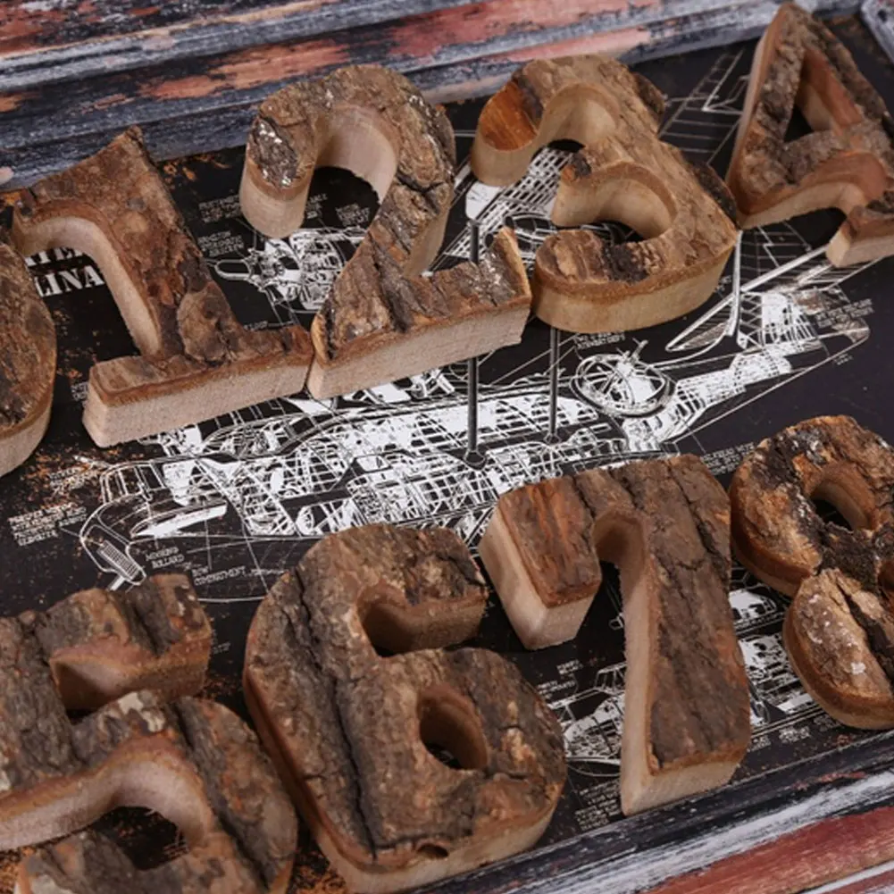 Металлическая кофейная выкройка, 26 цифр, буквы, винтажная Металическая надпись