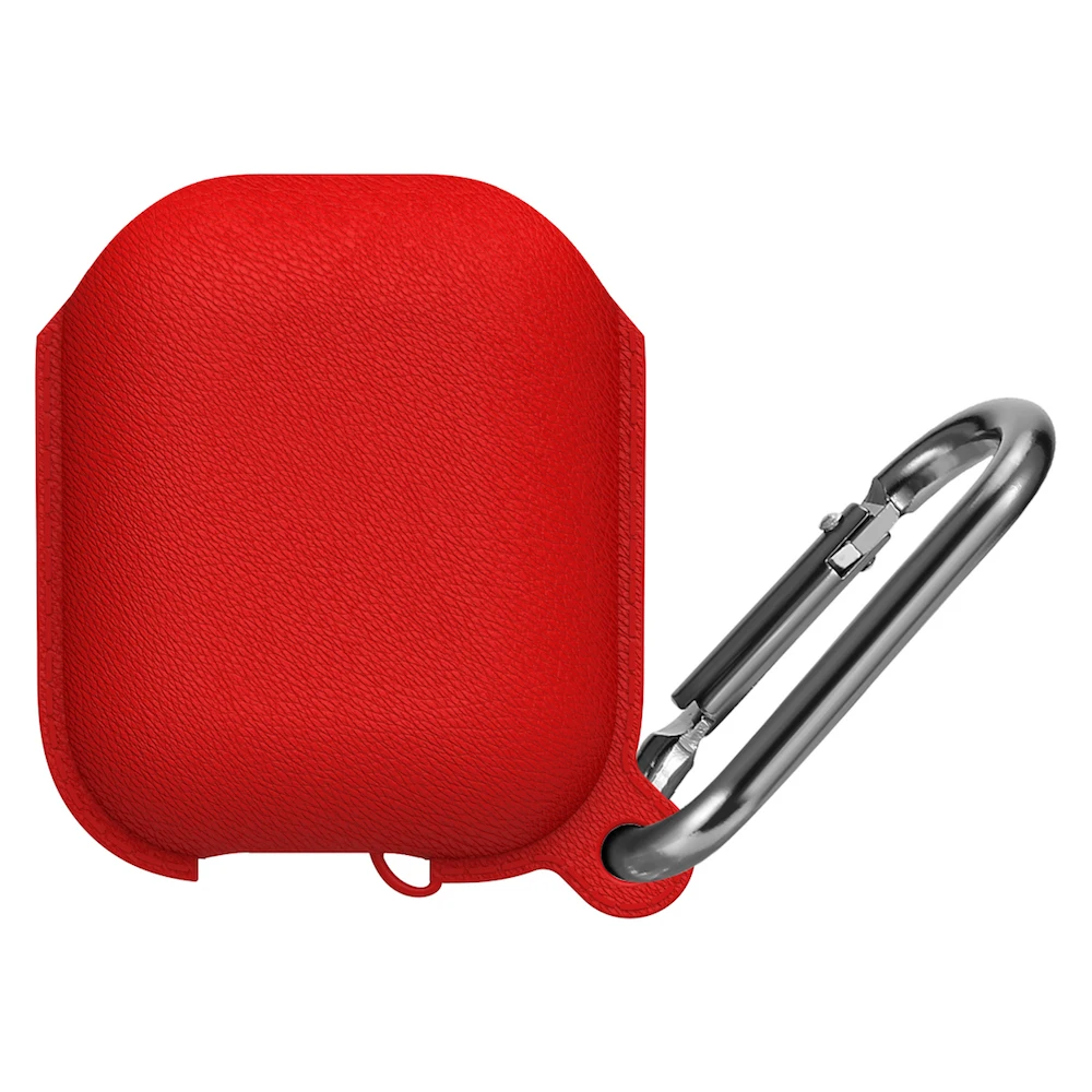 Набор наушников с Litchi узором для Airpods, чехол, симпатичный силиконовый bluetooth-наушник, защитный чехол-1or2 поколения