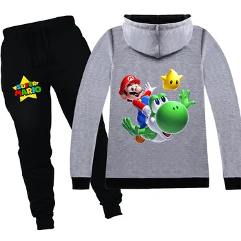 

2020 Share the Clothing set Boy Autumn Hooded+ +Sports Pants Casual Sprot suits Kids baby clothes boutique kids clothing