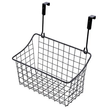 

Cabinet Door Back Dormitory Modern Iron Shampoo Holder Multifunctional Wall Mounted Durable Storage Basket Kitchen Bathroom