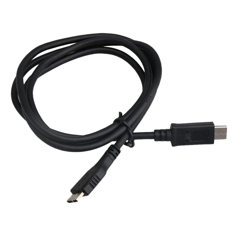 Кабель type-C USB 3,1-Micro-USB(USB C-Micro-USB 3/Micro-USB 3,0-USB-C) черного цвета 3,3 футов