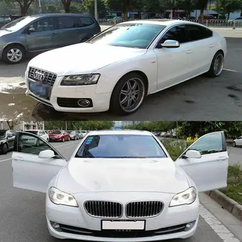 

SUNICE Car Window tint Film 75%VLT Light Blue Heat Control UV Rej Nano Ceramic Front Windshield Films Adhesive Vinyl Stickers