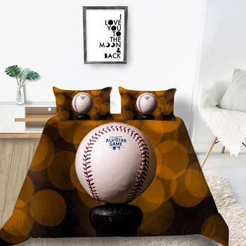 Baseball Bedding Set Single Simple 3d Fashionable Sport Duvet Cover Sand King Queen Twin Full Double Unique Design Bed Set Buy At The Price Of 8 00 In Aliexpress Com Imall Com