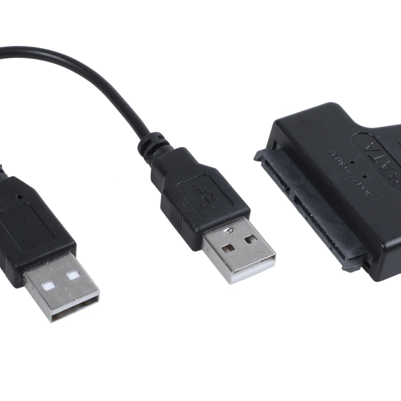HOT-USB2.0 к SATA адаптер кабель 48 см для 2,5 дюймов внешний SSD HDD
