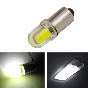 

Car LED 1x T11 T4W 363 BA9S COB Led Silicone Auto Signal Lamp Car License Plate Light Flashing Bulb Parking Lights Door Lamp