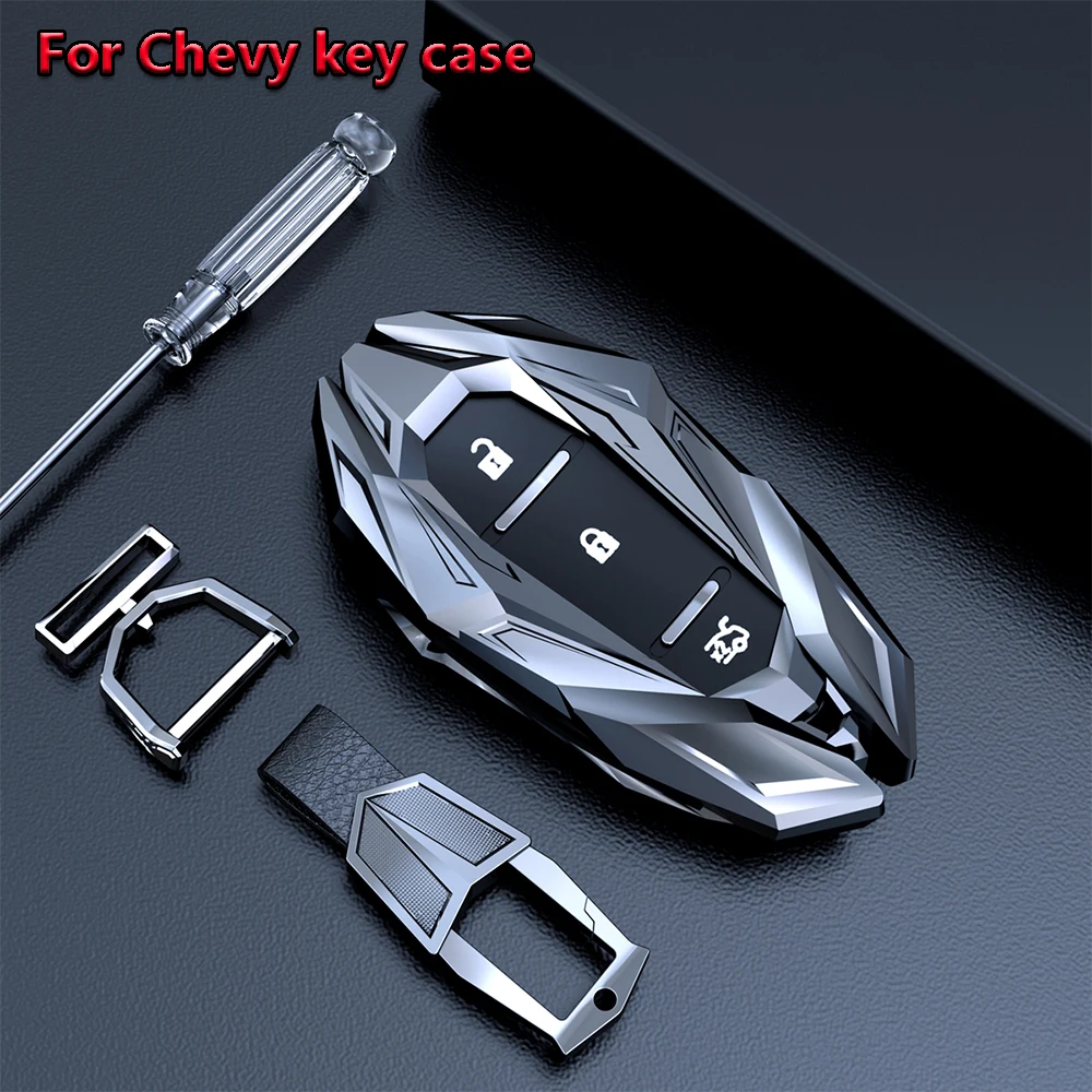 Автомобильный смарт чехол для ключей брелок Chevrolet Chevy Camaro Cruze Malibu Orlando EquinoxTracker 2017