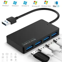 4 portas usb 3.0 verteiler super velocidade daten hub adaptador für notebook computador portátil