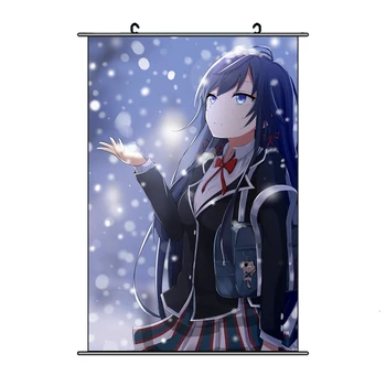 

Anime My youth romantic comedy is wrong as I expected Wall Scroll HD Print Scroll DIY Poster Home Decor