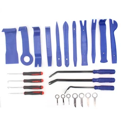 Kit d'outils à main, outil de démontage à levier, outil de démontage de panneau de Clip de porte intérieure outil de dépose de tableau de bord. Outil de réparation d'ouverture de voiture automatique 