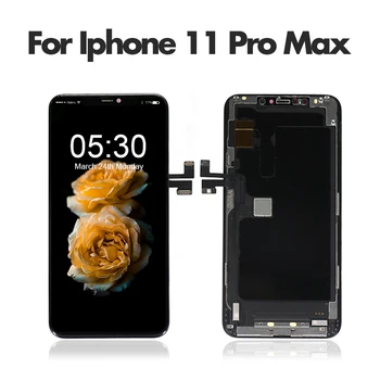 

New Original 6.5" For iPhone 11 Pro Max LCD Display with Touch Screen Digitizer Assembly Black Repair parts Free Shipping
