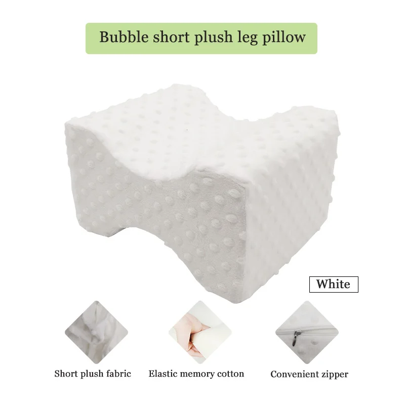 Bubble white Memory Foam наколенник клиновидная подушка для ног Подушка для ног для беременных облегчение боли Подушка для сна подушка для ног - Цвет: Bubble white