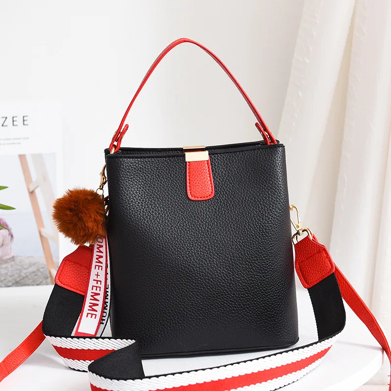 Брендовая дизайнерская женская сумка на плечо, Большая вместительная сумка с цепочкой, сумки из качественной искусственной кожи, женская сумка для покупок, bolsa feminin - Цвет: Black
