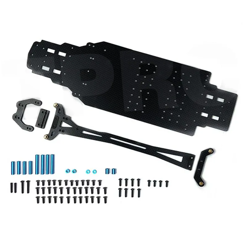 Create Idea Plaque De Support Servo En Carbone – 56,5x20,5x15,5 Mm – Compatible AXIAL SCX10, 1/10 RC