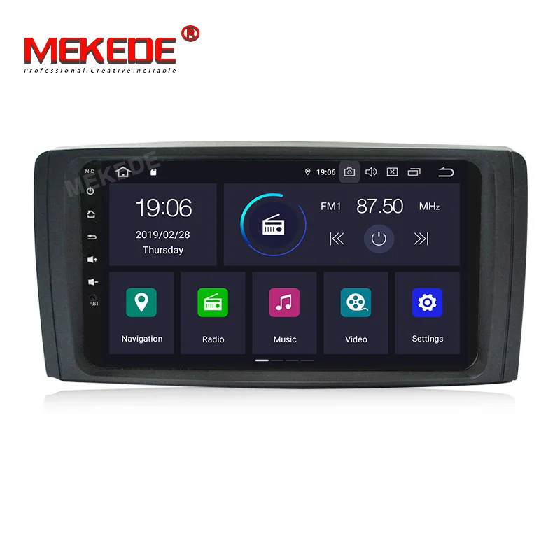 PX5 4GB+ 64GB Android 9,0 автомобильный мультимедийный плеер для Mercedes Benz R Class W251 R280 R300 R320 R350 DSP ips wifi BT