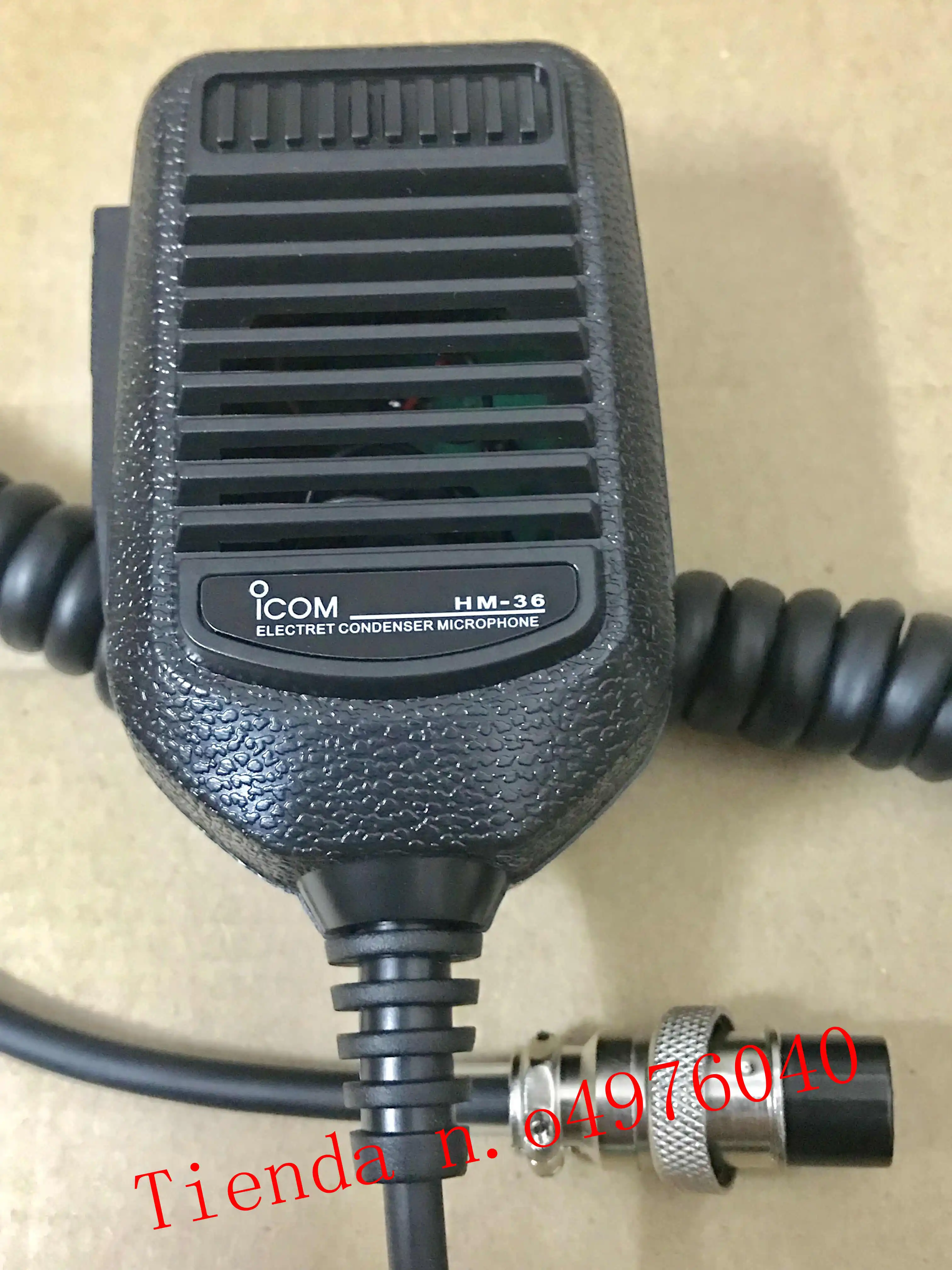 Ручной авиационный микрофон ICOM радио с микрофоном функцией HM 36 в |Запасные части|
