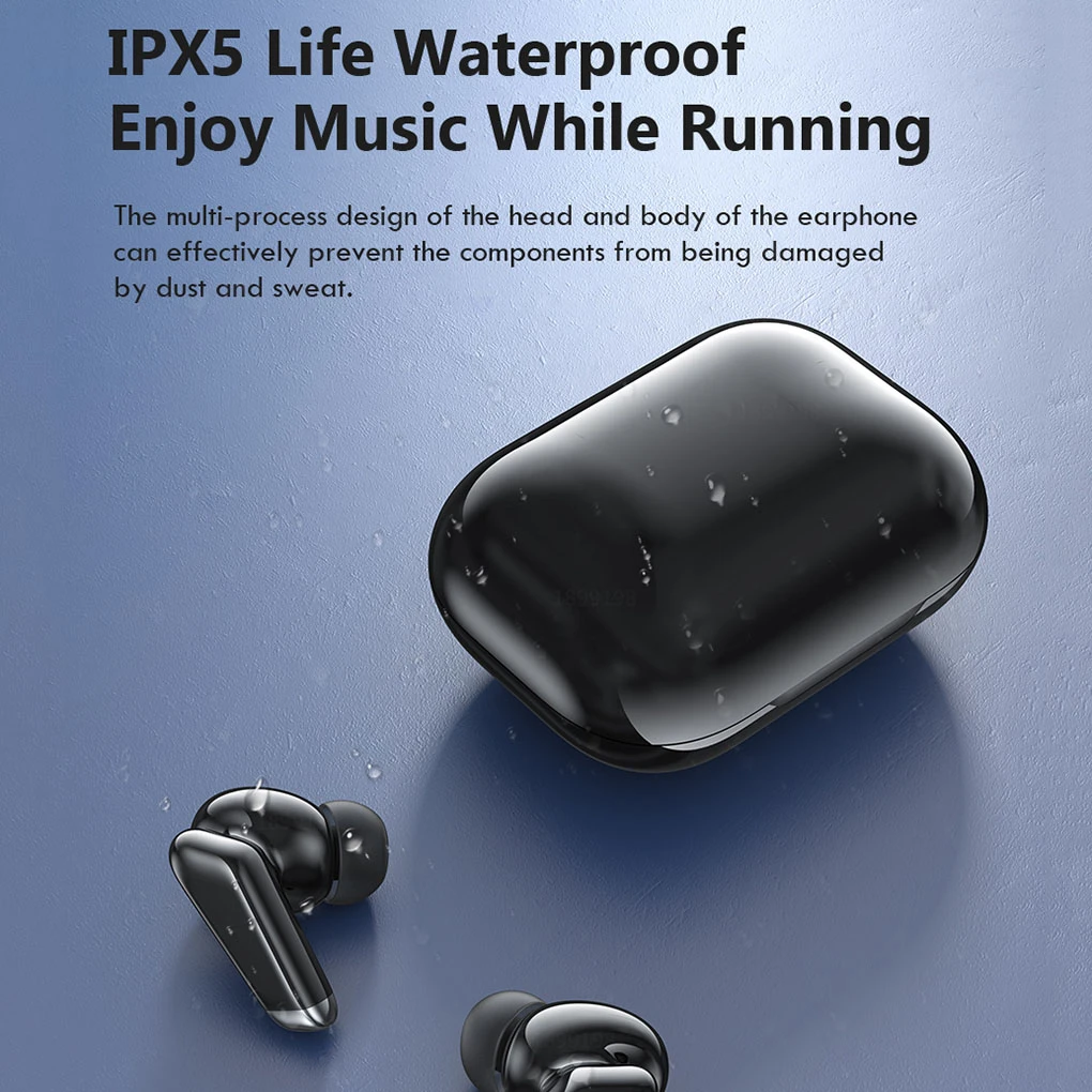 TWS Wireless Bluetooth Earphones With Microphones Bleutooth 5.0  Touch Control Waterproof Headsets Playing Wireless Headphones