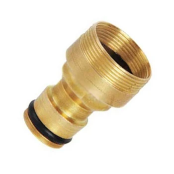 

4PC BRASS OUTSIDE TAP GARDEN HOSE CONNECTOR ADAPTOR Fits 3/4 Water-tap Tools