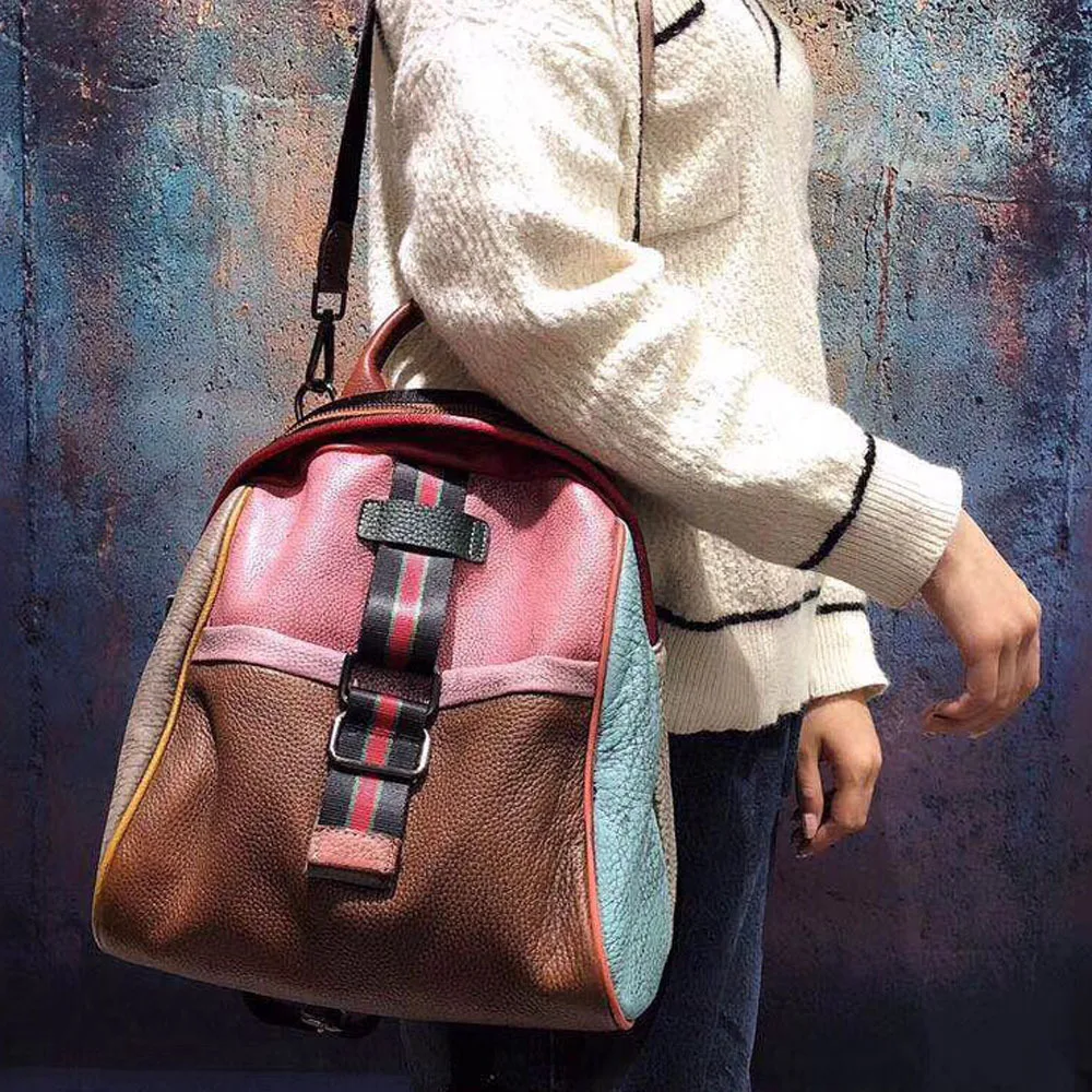 Модный мини-рюкзак для женщин, мягкий на ощупь, Многофункциональный маленький рюкзак, женская кожаная сумка через плечо, сумка через плечо, женские кошельки