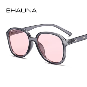 

SHAUNA Ins Popular Sunglasses Women Brand Designer Fashion Anti-Blue Eyeglasses Frames Men
