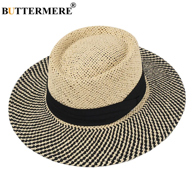 Buttermere Pria Panama Topi Jerami 