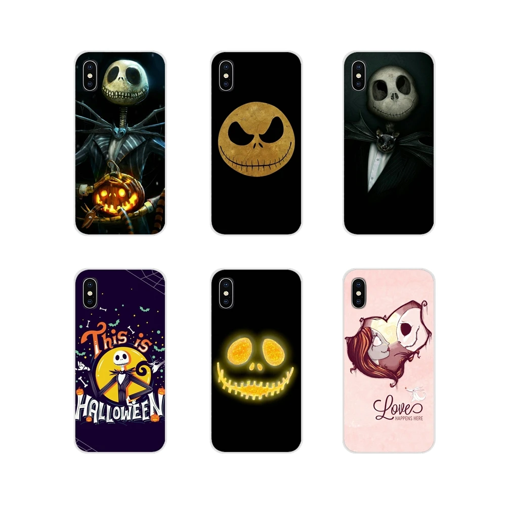 Phone Shell Covers For Huawei G7 G8 P8 P9 P10 P20 P30 Lite Mini Pro P Smart Plus 2017 2018 2019 Jack Skellington Funny Halloween | Мобильные