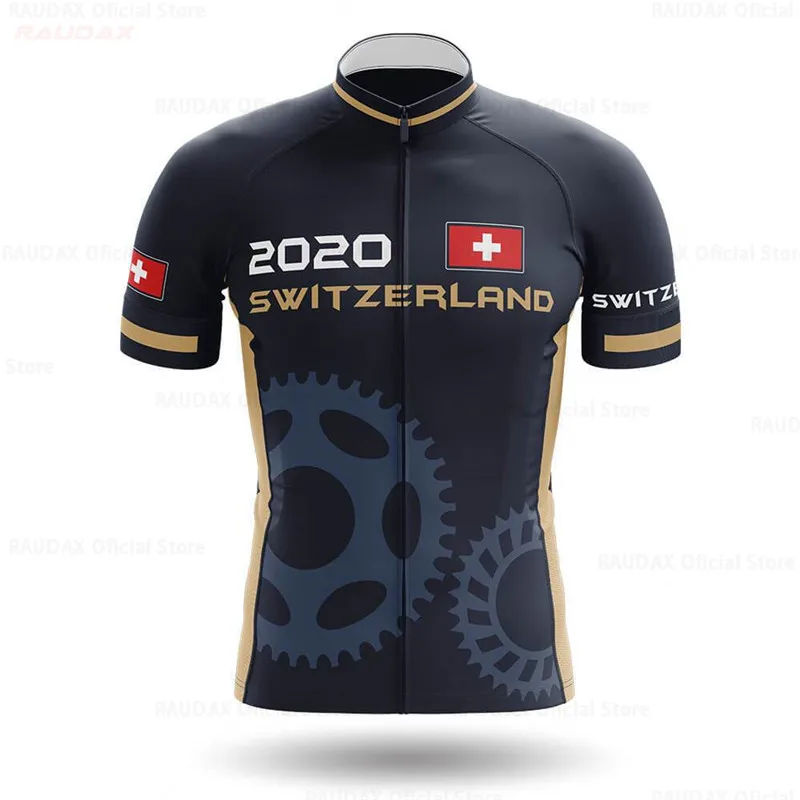 2020 Mens Team Cycling Jersey Short Sleeve Bike Tops Bicycle Jersey Racing Shirt 