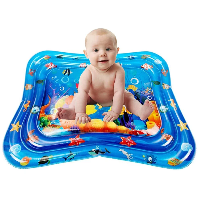 Water spray pad baby water pad inflatable water pad marine life mat ice pad baby inflatable pat music water pa