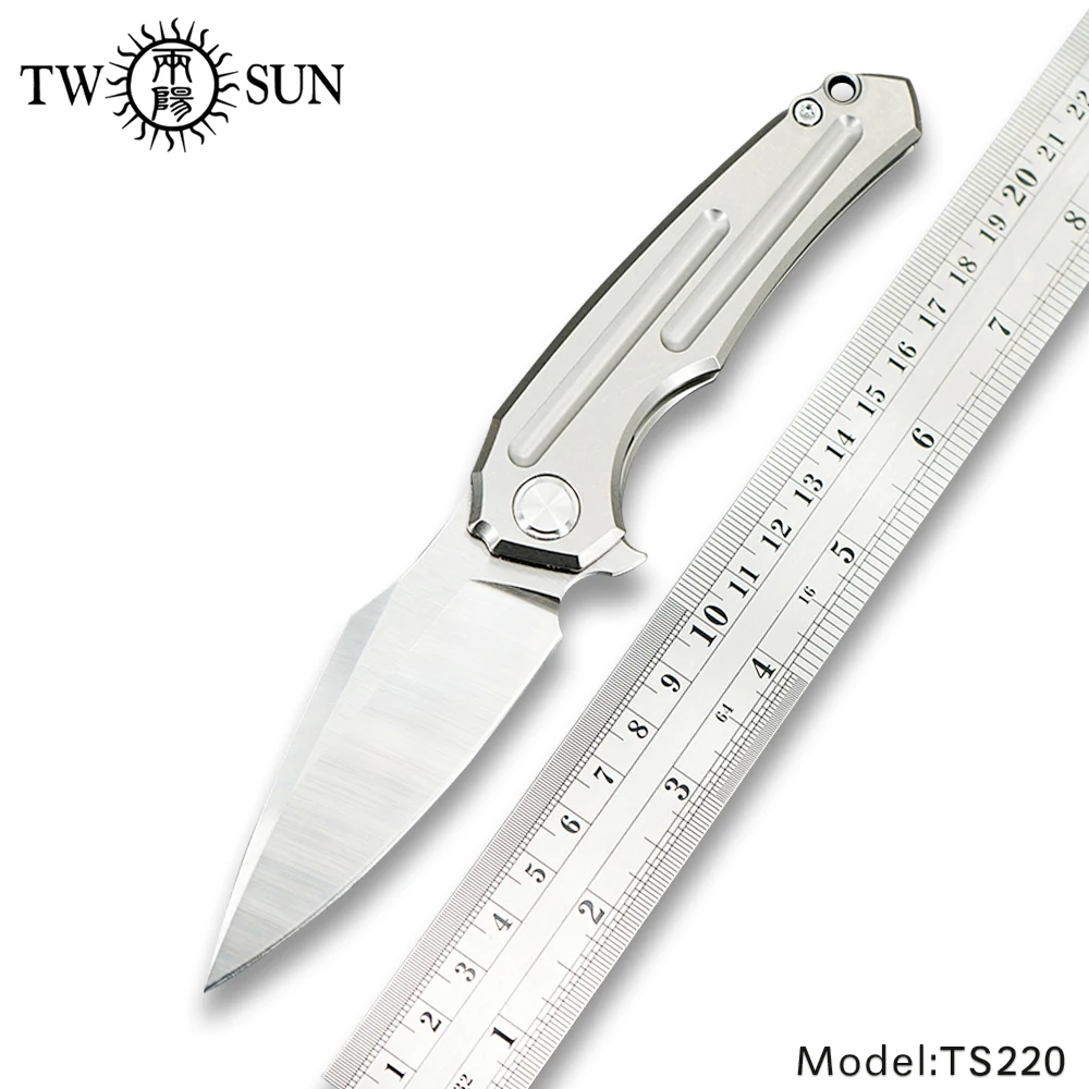 Складной карманный нож twotwin 14c28n тактический походный охотничий открытый