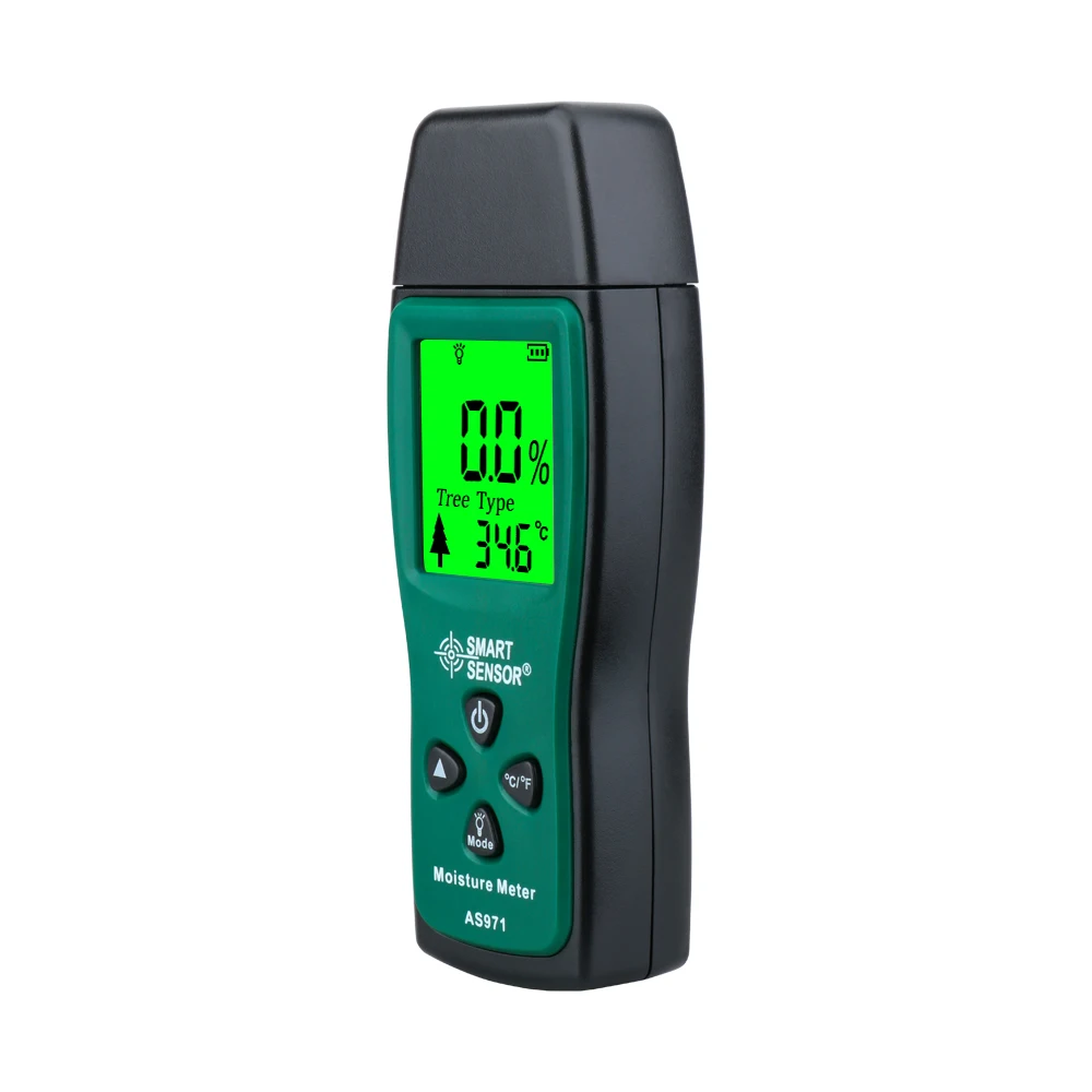 Wood Moisture Meter Humidity Tester Timber Damp Detector paper digital Moisture Meter Test wall moisture analyzer Range 2%~70%