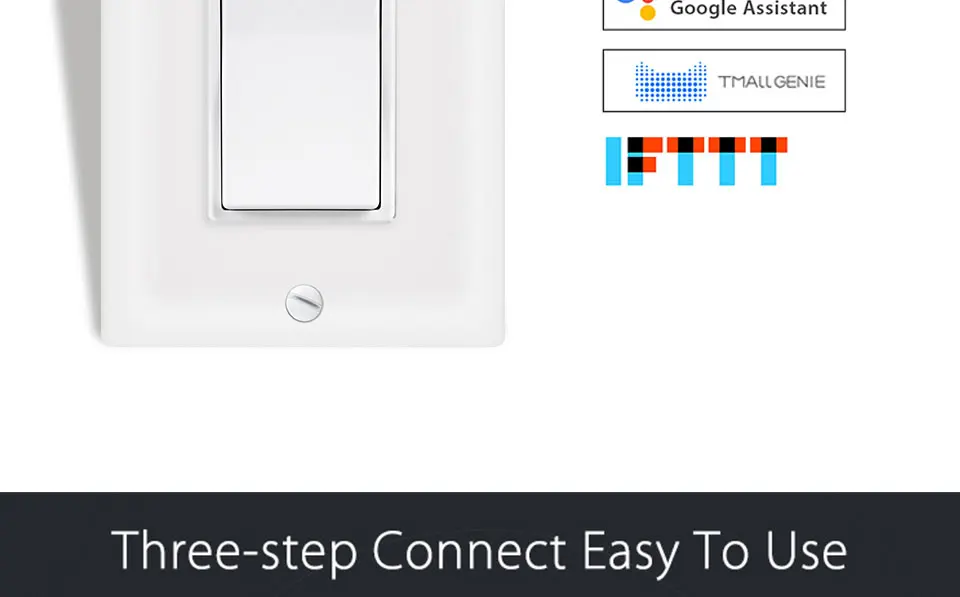 Wi-Fi дистанционный переключатель освещения кнопочный приложение Smart Life/приложение Tuya дистанционного Управление работает с Amazon Alexa Google Home голосовое Управление нам 1/2/3