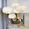 Modern Pendant Lamp Led Hanging Lighting Fixture Living Bedroom Kids Room Indoor Decoration Cloud Suspension Chandelier Lights ► Photo 3/6