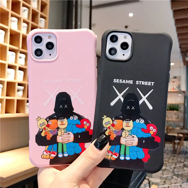 Cute cartoon Sesame Street Cookie Elmo phone case for iphone X XS Max XR 11 Pro 7 8 6 6S Plus back cover |
