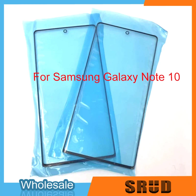 Внешнее стекло ЖК-дисплея для samsung Galaxy Note 10 Note10 N970 SM-N970F N970U/Note 10 Pro Plus Замена для внешнего стекла с инструментом