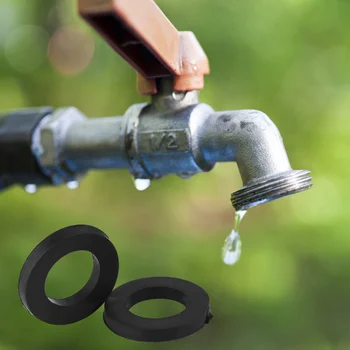 

100PCS Hose Washer Flat Replacement Washer Seal for Faucet Garden Hose Spray Nozzle