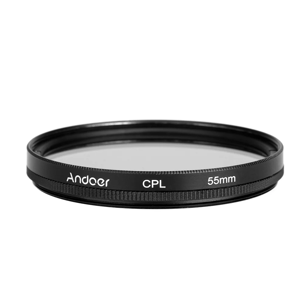 Andoer 55mm UV+ CPL+ насадочная линза+ 4+ звезда 8-точечный фильтр круговой поляризационный фильтр для цифровой зеркальной камеры Nikon Canon Pentax sony DSLR Камера