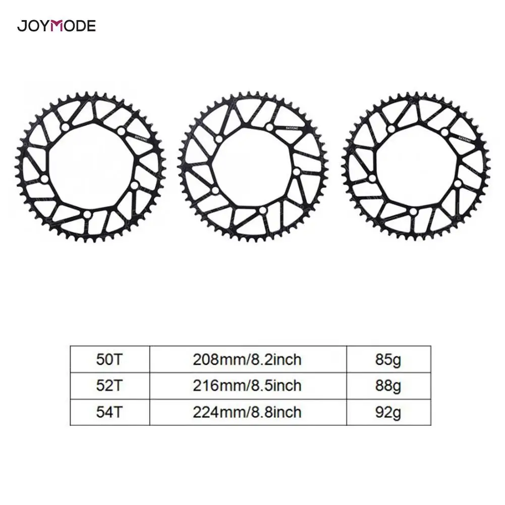 JOYMODE велосипедная цепь 104BCD для горного велосипеда, одноцепное кольцо, диск, узкая широкая цепь, 50 T/52 T 54 T, складная велосипедная цепь, колесо