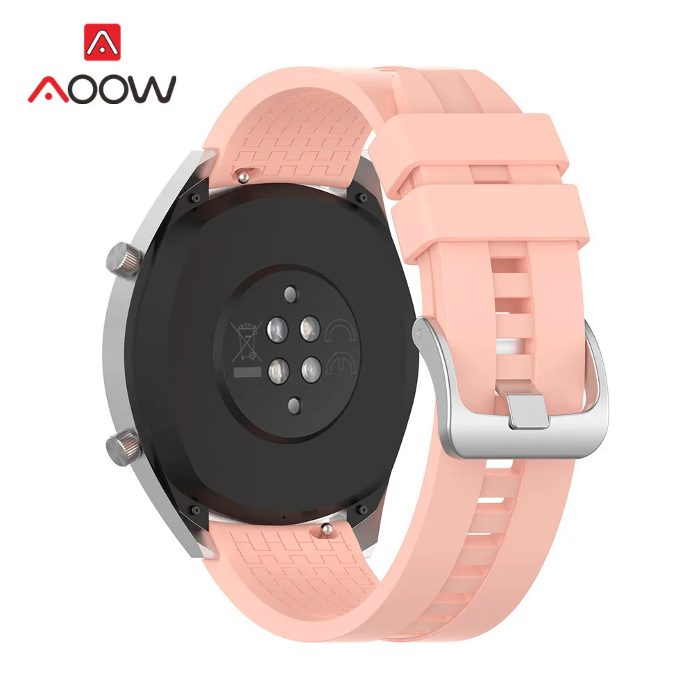 Мягкий спортивный силиконовый ремешок 20 мм 22 мм для huawei Watch GT Active/элегантный браслет Honor Magic Quick Release для умных часов