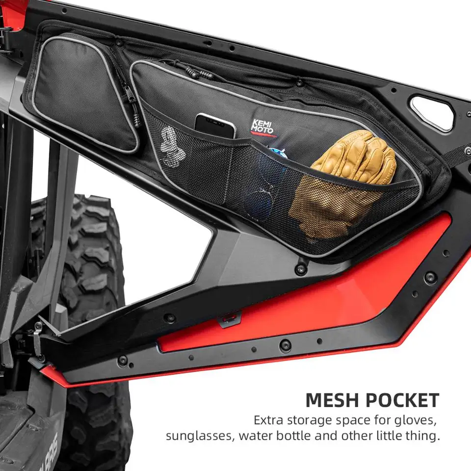 Polaris PRO XP RZR PRO XP Rear Corner Bags KEMIMOTO 1680D Rear Storage Bags Compatible with 2020