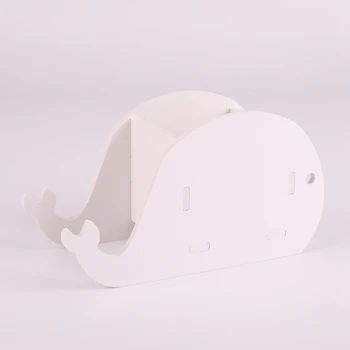 

1 Pcs Creative Cute Elephant Fish Shape Pen Holder Desktop Organizer Stationary Supply