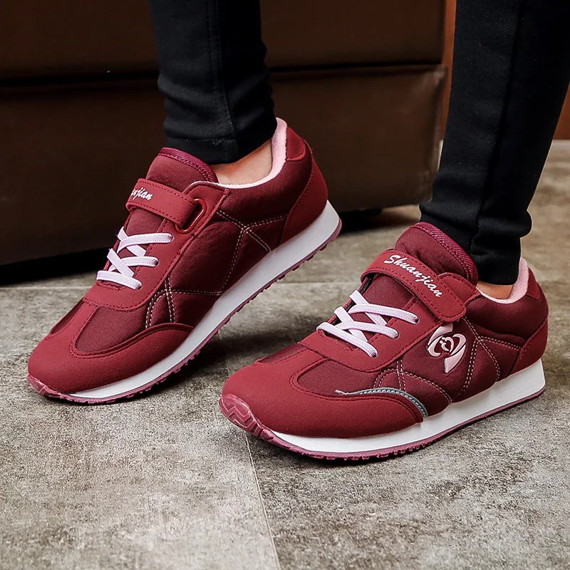 New Brand Retro Running Sneakers Women Platform Fashion Sneakers Casual Shoes Woman Soft Comfort Female Shoes basket femme