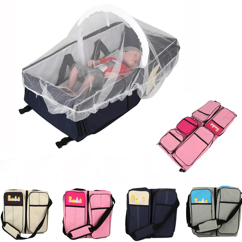 baby travel bed with mosquito net