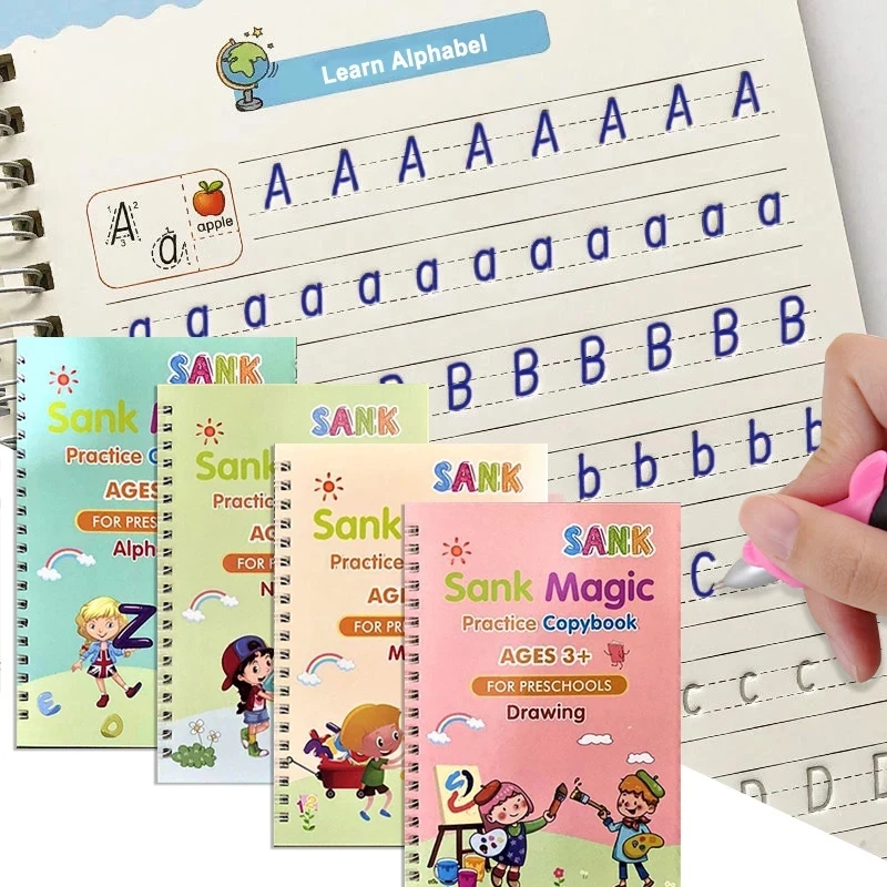 Handwriting Magic Writing Stickers Kids Groove Copybook Educational Practice 