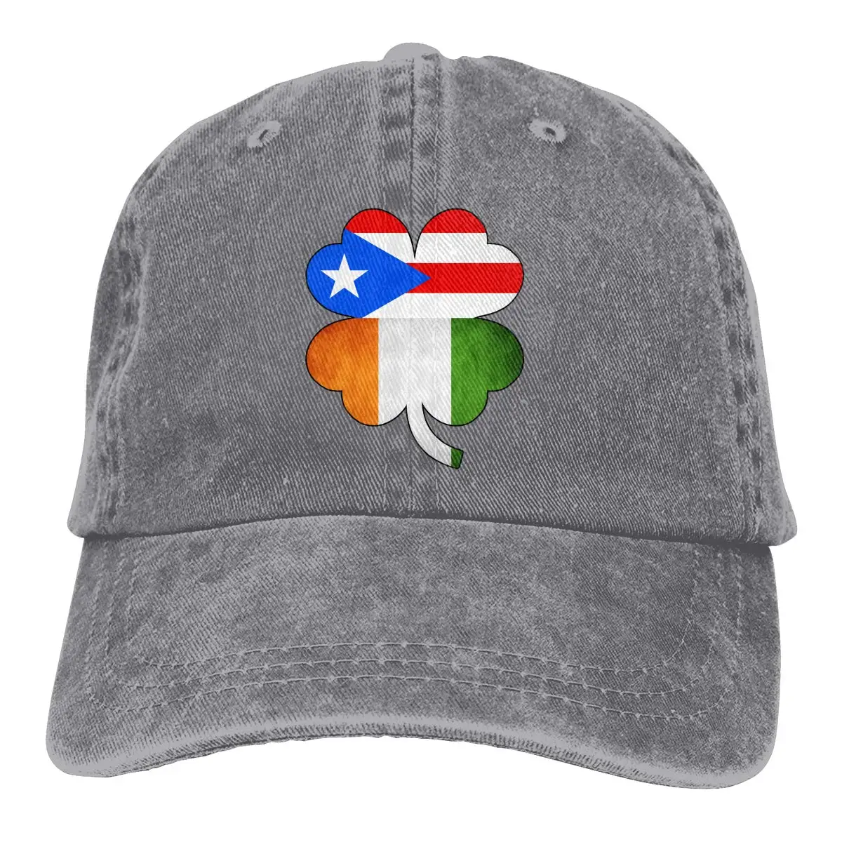 Унисекс регулируемые джинсы бейсбольная кепка s ирландский флаг пуерто-Рика Кепка в стиле хип-хоп