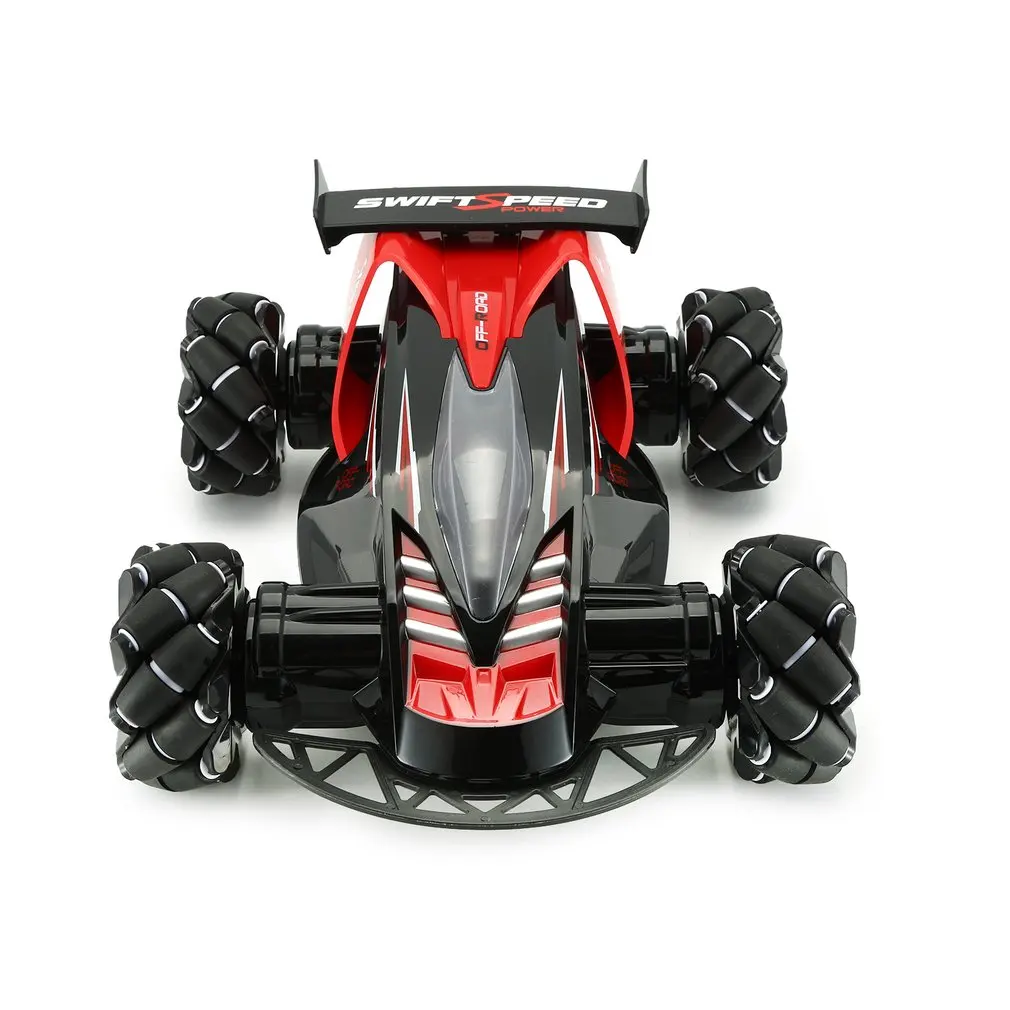 Z108 2,4 GHz 1/10 RC автомобиль дрейф автомобиль 360 градусов спиннинг трюк 20 км/ч Mecanum Omni колесо внедорожный автомобиль с светильник и музыкой