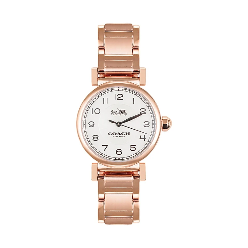 Gold 14502395 Подлинные оригинальные и брендовые Новые тренеры 145023 Madison Часы онлайн - Цвет: Gold 14502395