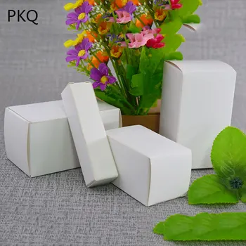 

10pcs DIY Kraft Paper Box Gift Box For Wedding Favors Birthday Party Cosmetic packaging box Craft cardboard carton