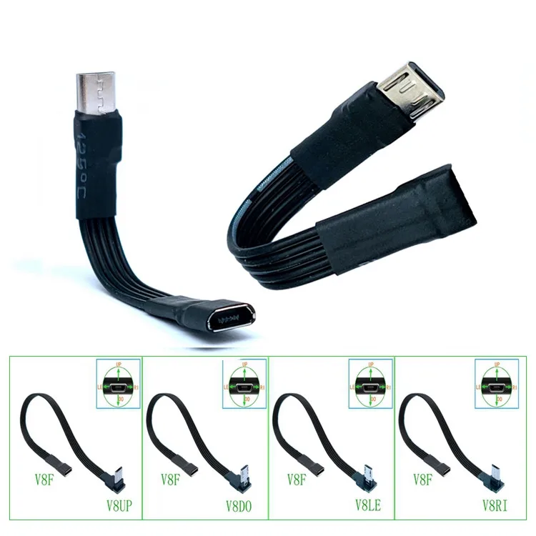 Micro USB 2 0 5pin мужского и женского пола Удлинительный кабель со штыревыми