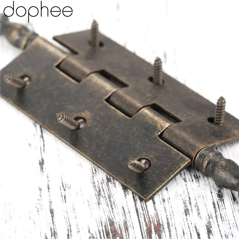 Dophee 127*76 мм старинная фотосессия Подарочная коробка для ювелирных изделий с 6